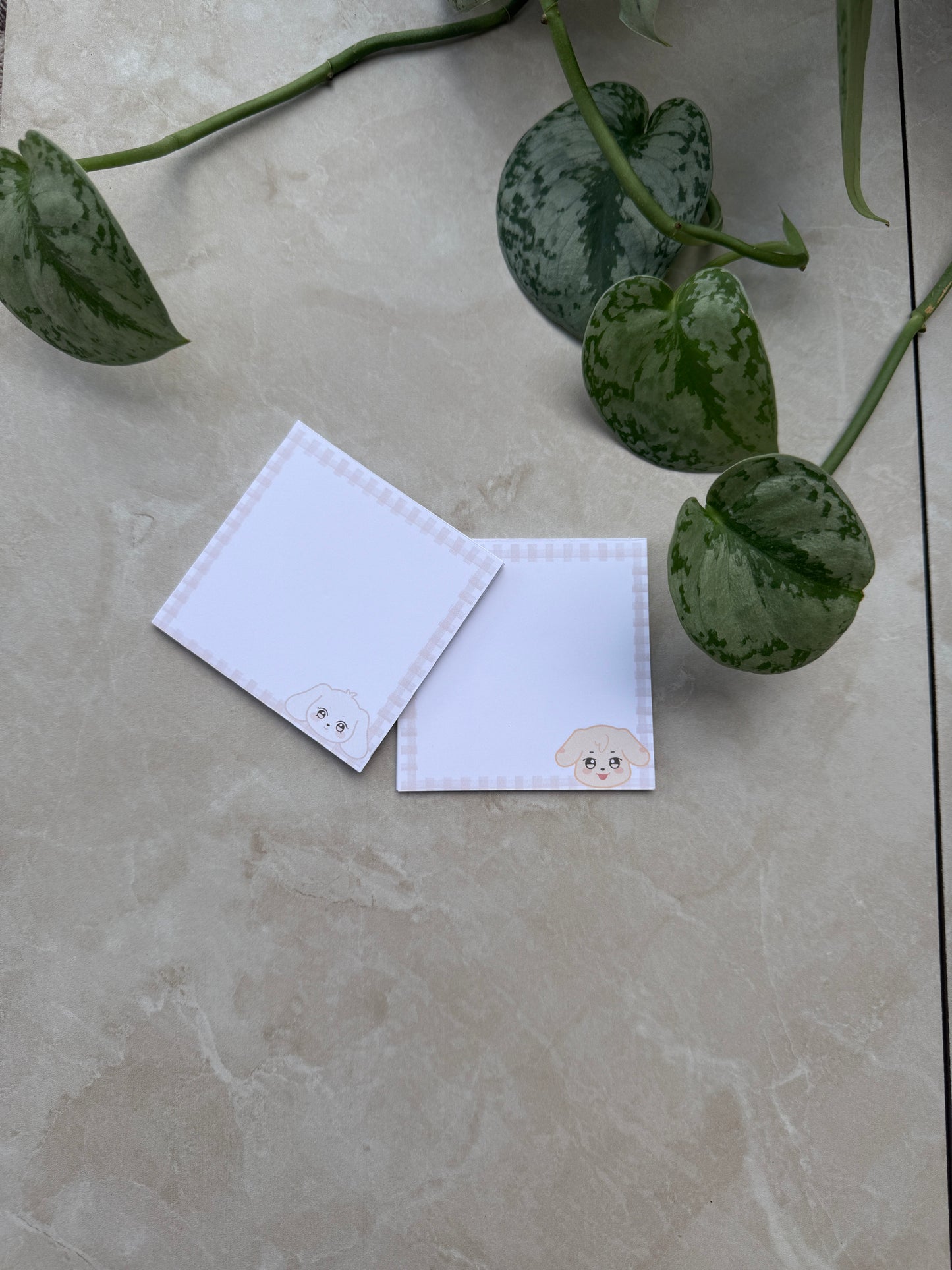 KPop Gingham Notepad