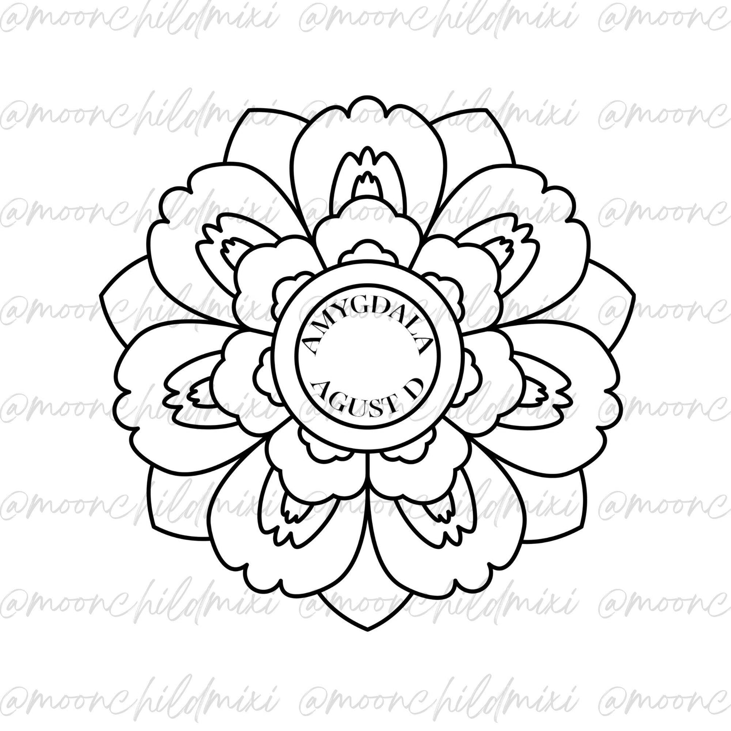 Agust D Amygdala Sticker