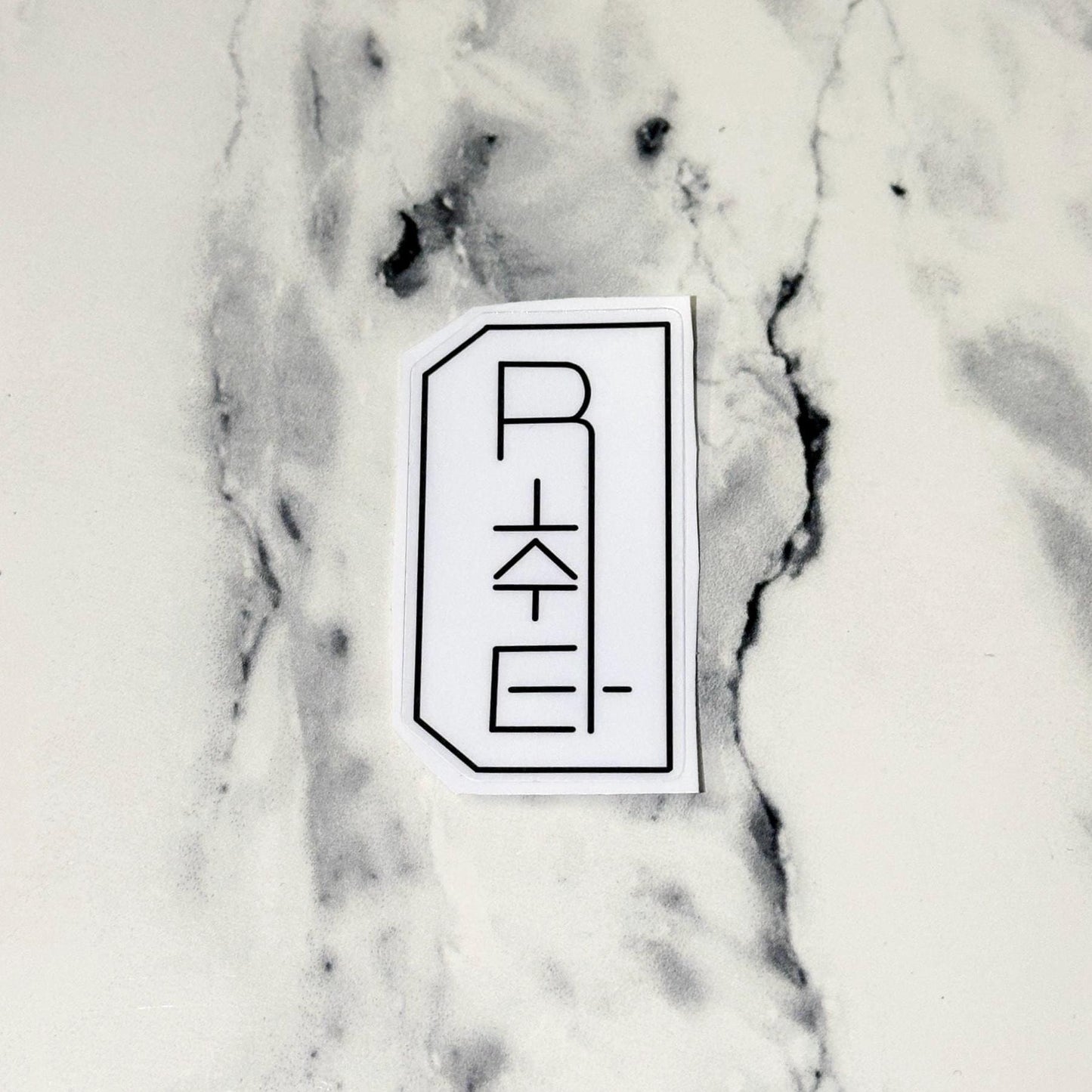 Rchwita Waterproof Sticker - Glossy Finish