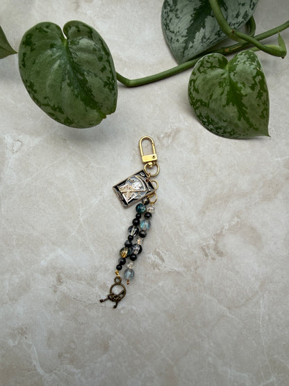 Death Tarot Card Keychain