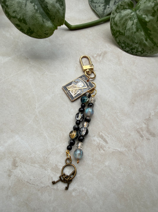 Death Tarot Card Keychain