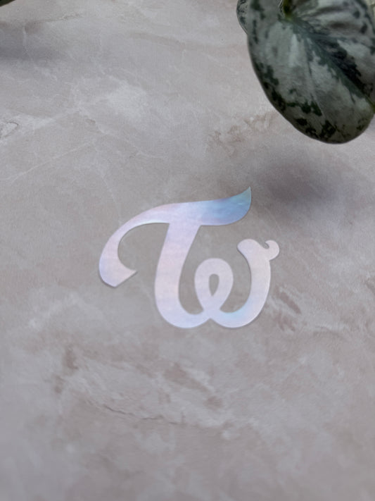 Twice Holo Vinyl Decal