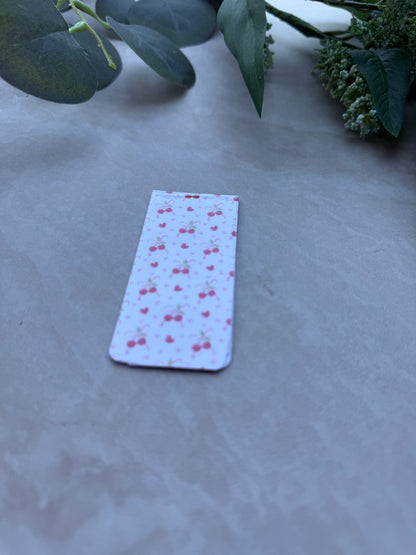 Cherry Magnetic Bookmark