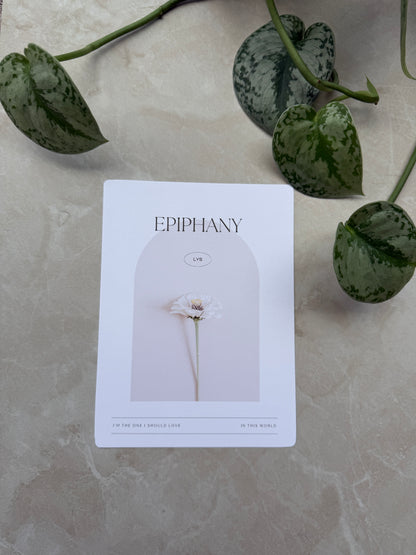 Epiphany Kindle Cover Insert