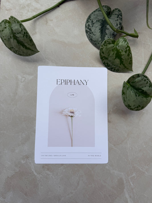 Epiphany Kindle Cover Insert