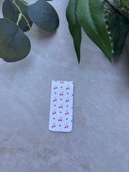 Cherry Magnetic Bookmark