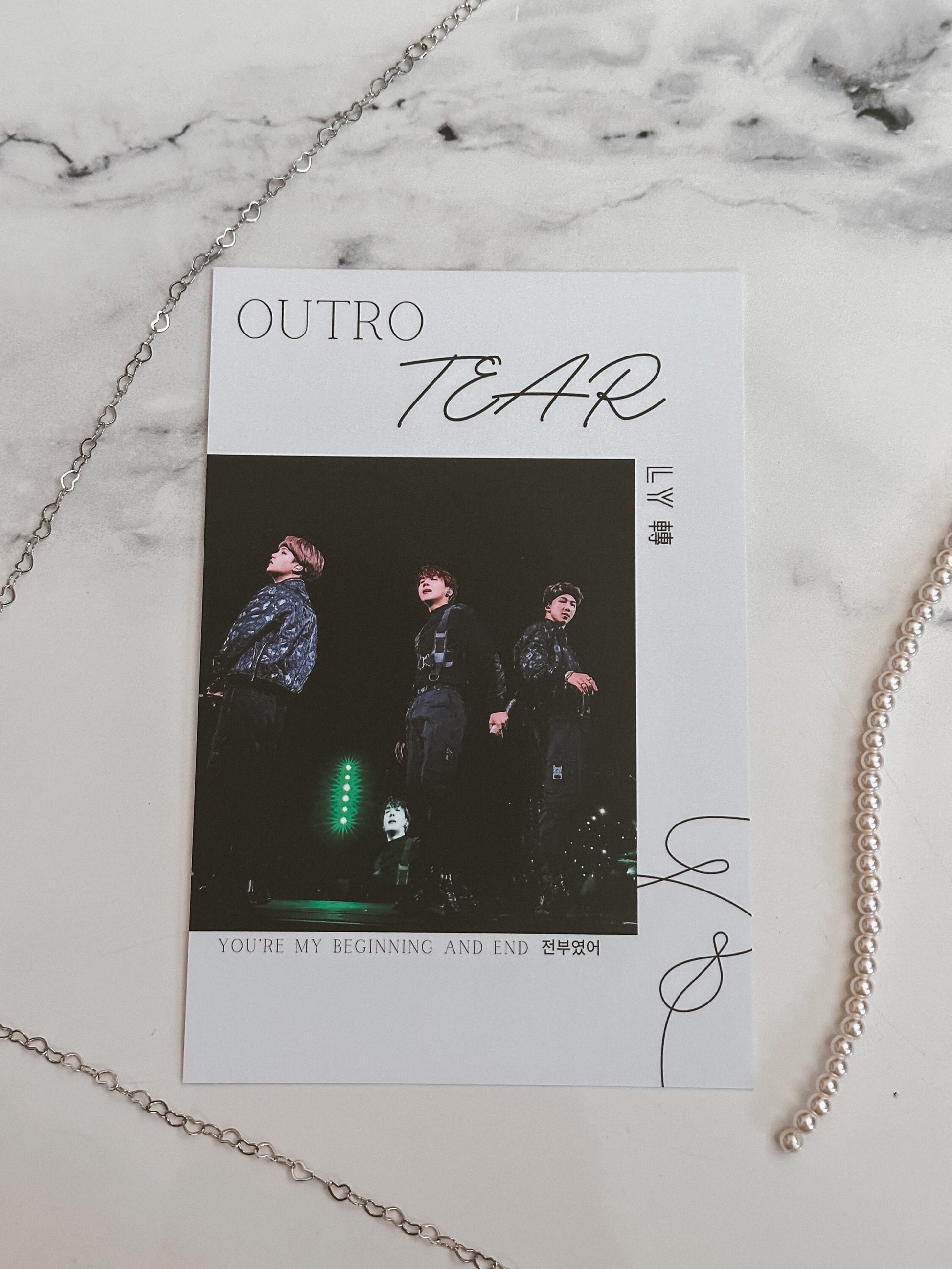 BTS Outro Tear Art Print