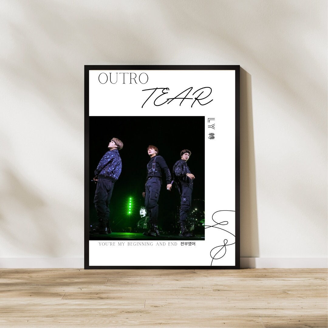 BTS Outro Tear Art Print