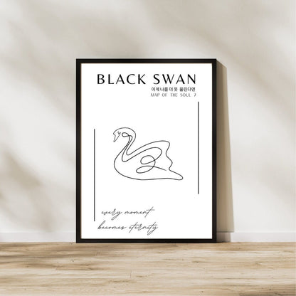 BTS Black Swan Art Print
