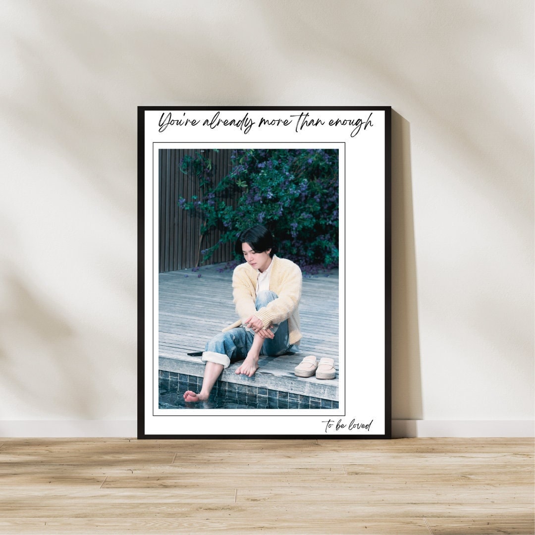Yoongi Agust D People pt 2 Art Print