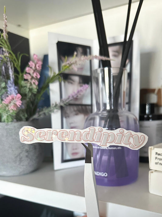 BTS Serendipity Holographic Sticker