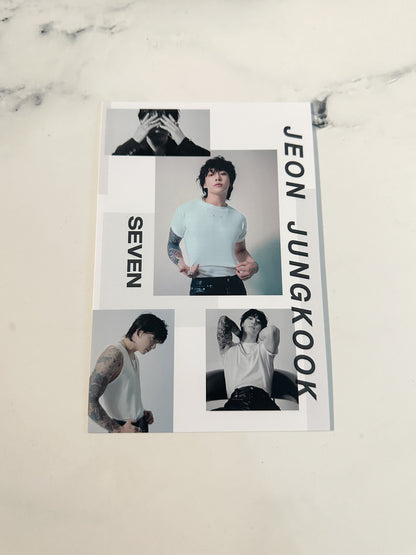 Jungkook SEVEN Art Print