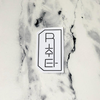 Rchwita Waterproof Sticker - Glossy Finish
