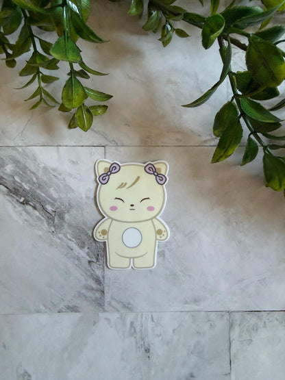 Blackpink stickers jennie rose lisa jisoo gomdeuki sooya rosie ppeu plush characters