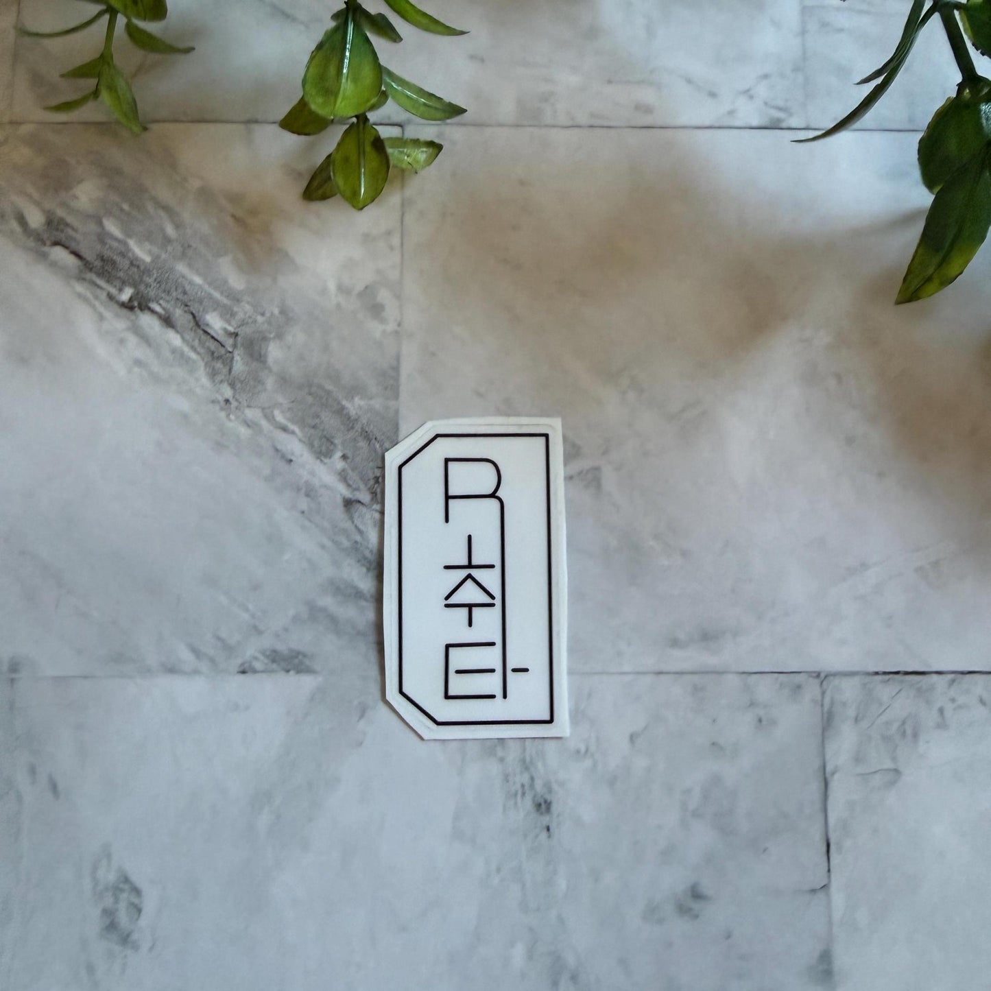 Rchwita Waterproof Sticker - Glossy Finish