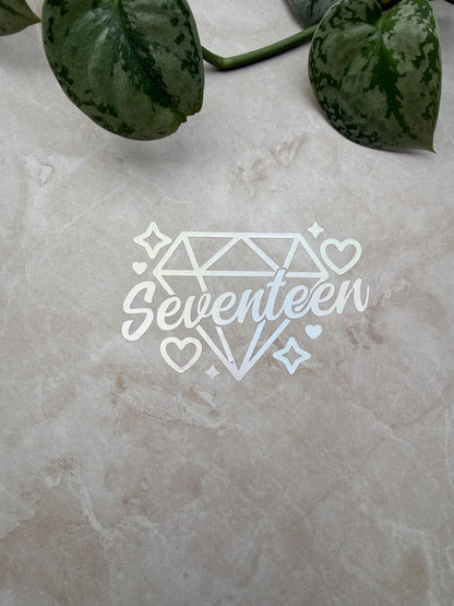 SVT Seventeen Vinyl Decal